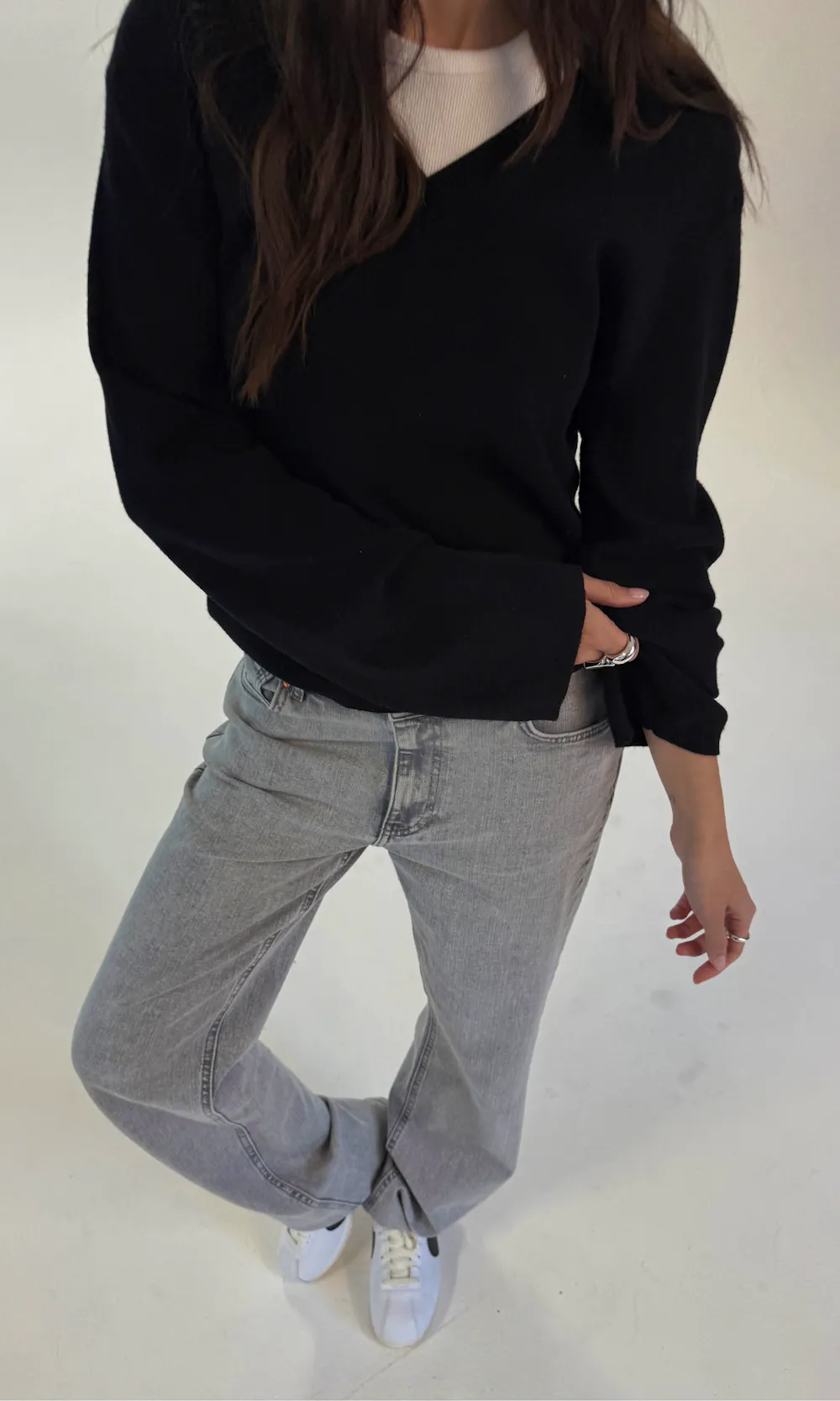 Grey JP Mid Wide CS 950 | Women | Trousers - Jeans Bik Bok