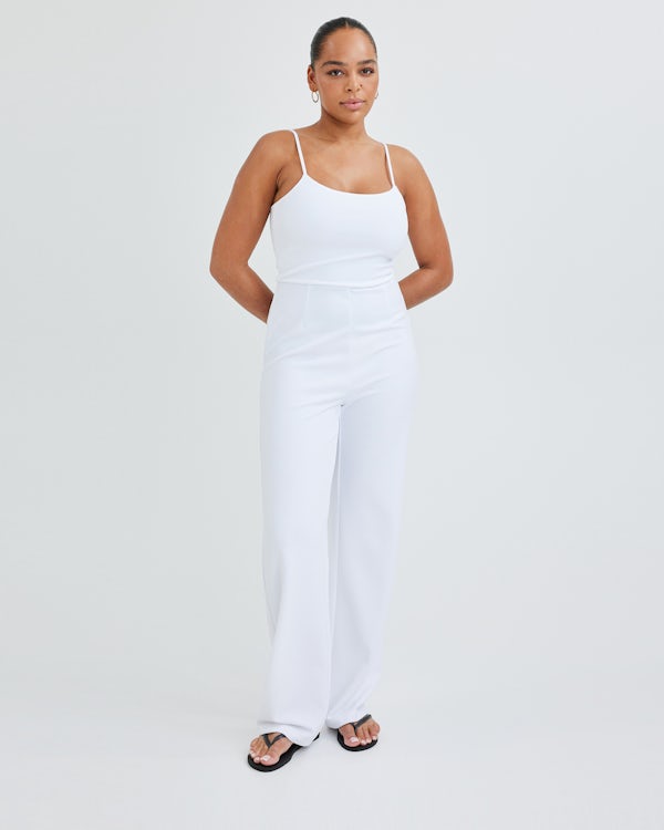 Hvit Anna jumpsuit Dame Bik Bok