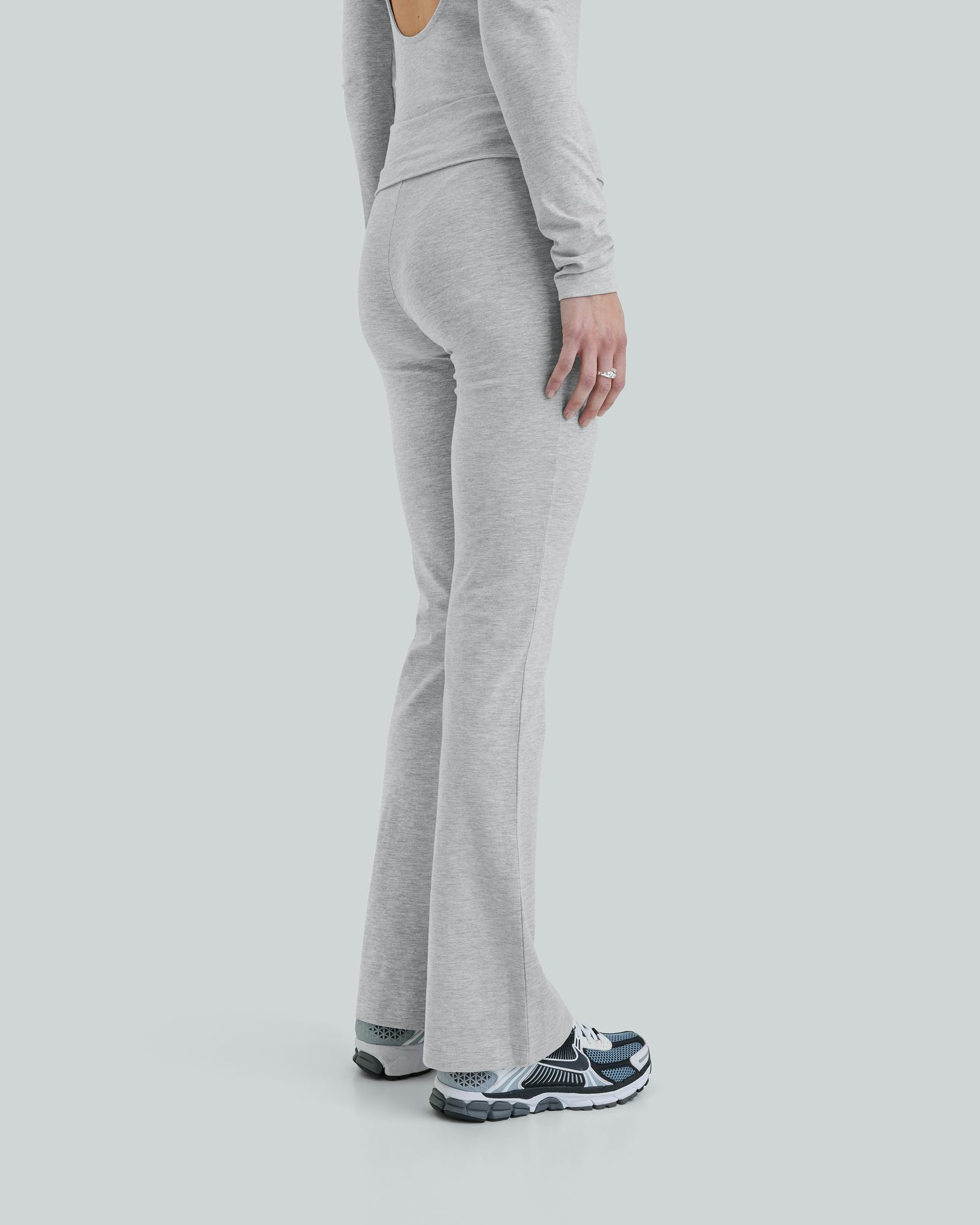 PHISOCKAT Women's Yoga Pants with Pockets, High Waist Tummy Gray Size -  beyond exchange