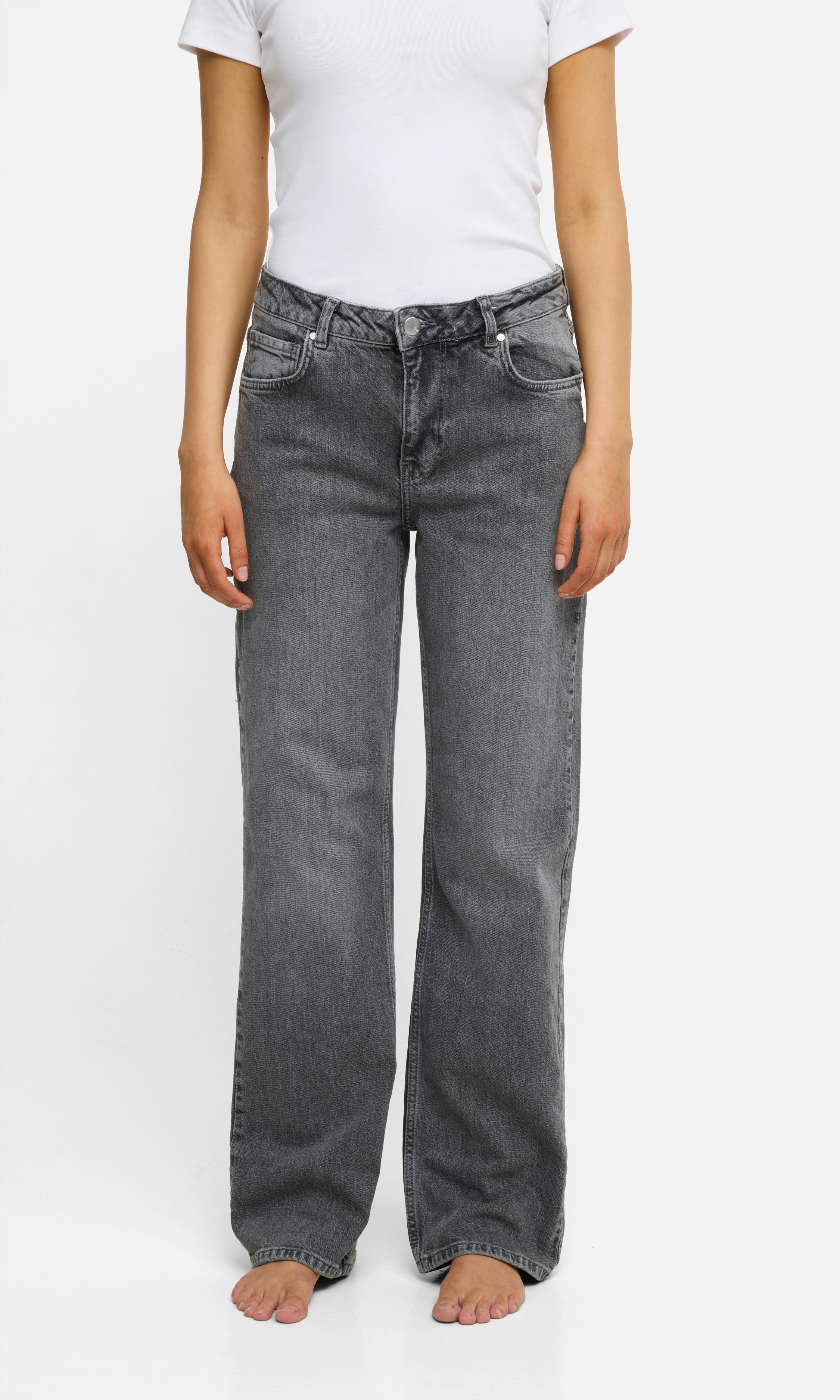 【BOK PLACE】Back Pocket Maxi Wide Fit Raw Brushed Denim PT Javier Wide Leg Jeans - Rinsed Black – BARE KNUCKLES