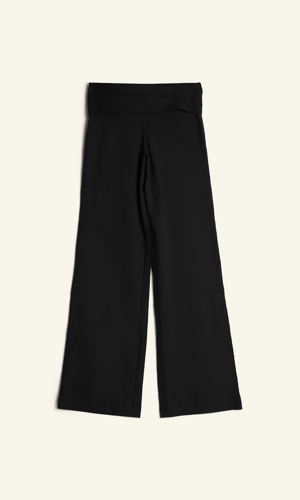 Black NW Yoga wide | Women | Trousers - Leggings Bik Bok