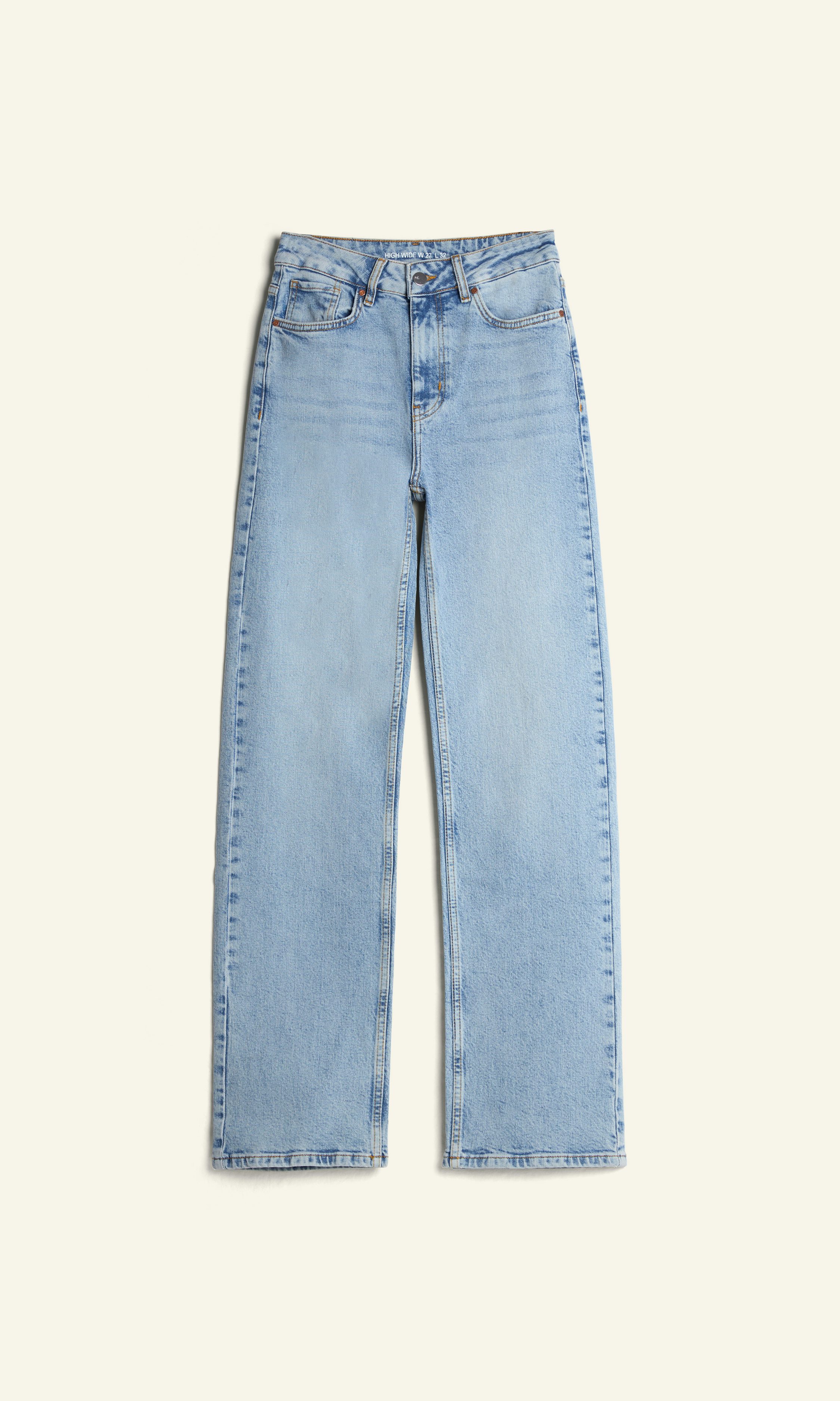 【BOK PLACE】Back Pocket Maxi Wide Fit Raw Brushed Denim PT BOK PLACE】Back Pocket Point Maxi Wide Fit Raw Denim Pants