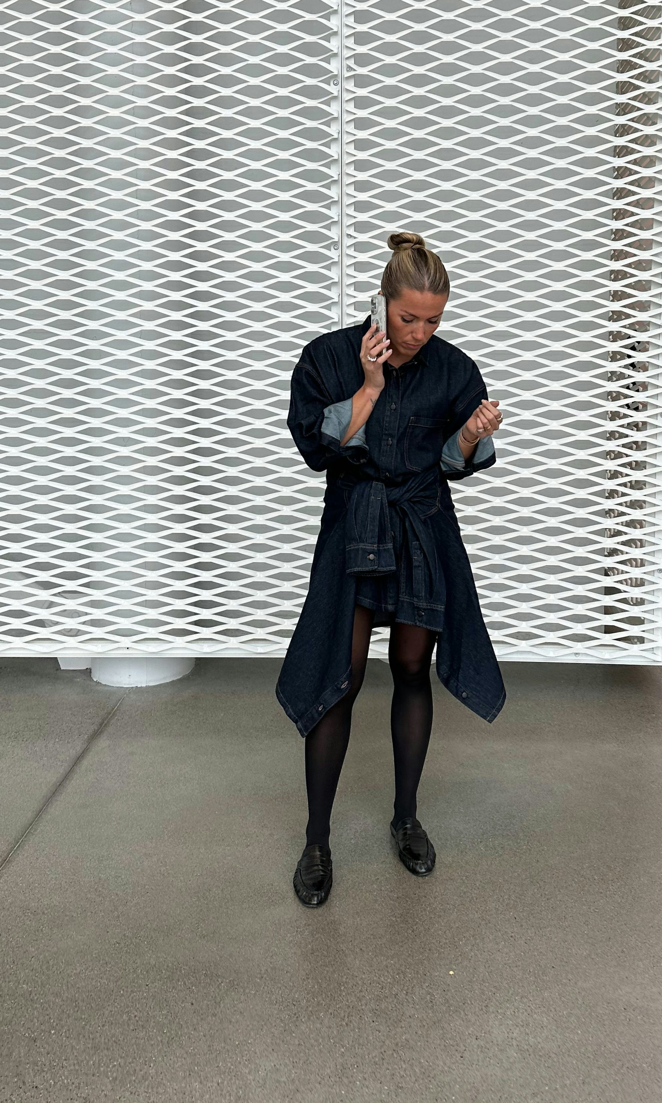 Bibiy. ROSIE SHIRT KNIT NAVY - メルカリ
