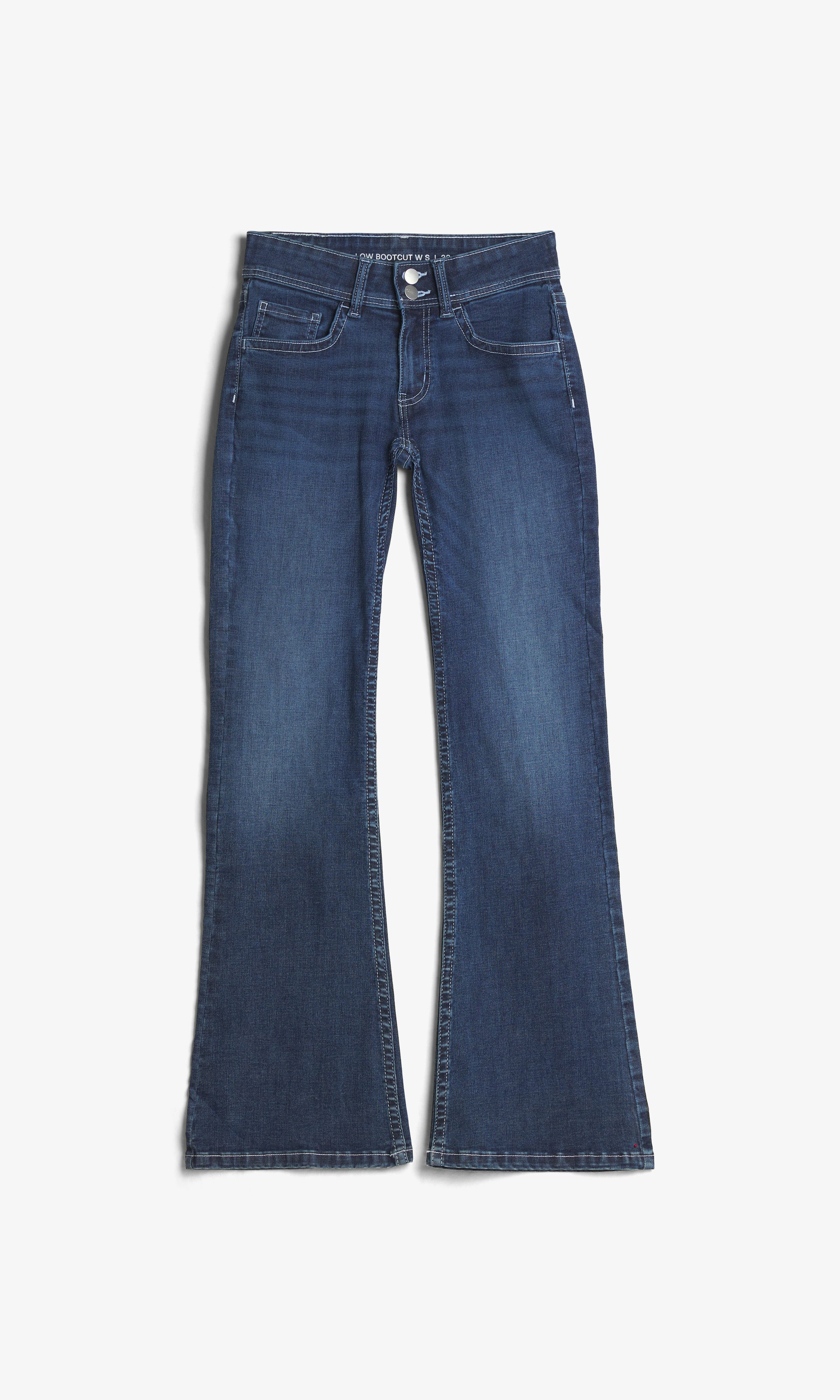 Low Bootcut Jeans