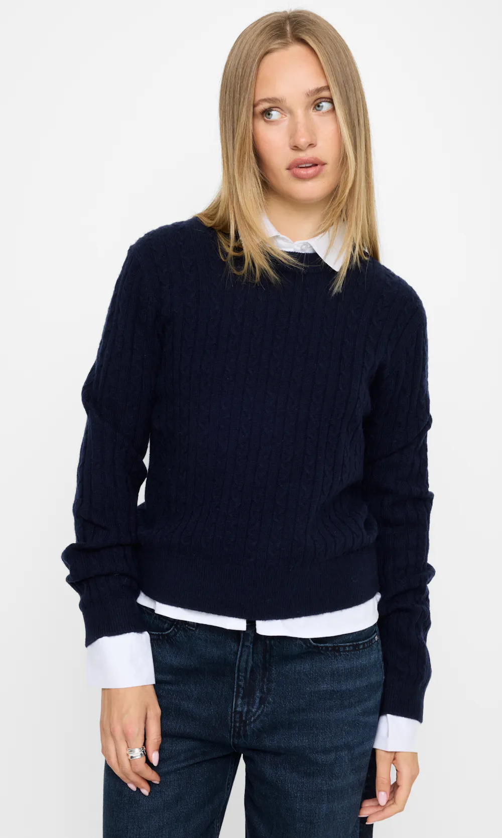 Navy KP Only you | Women | Tops - Knitwear Bik Bok