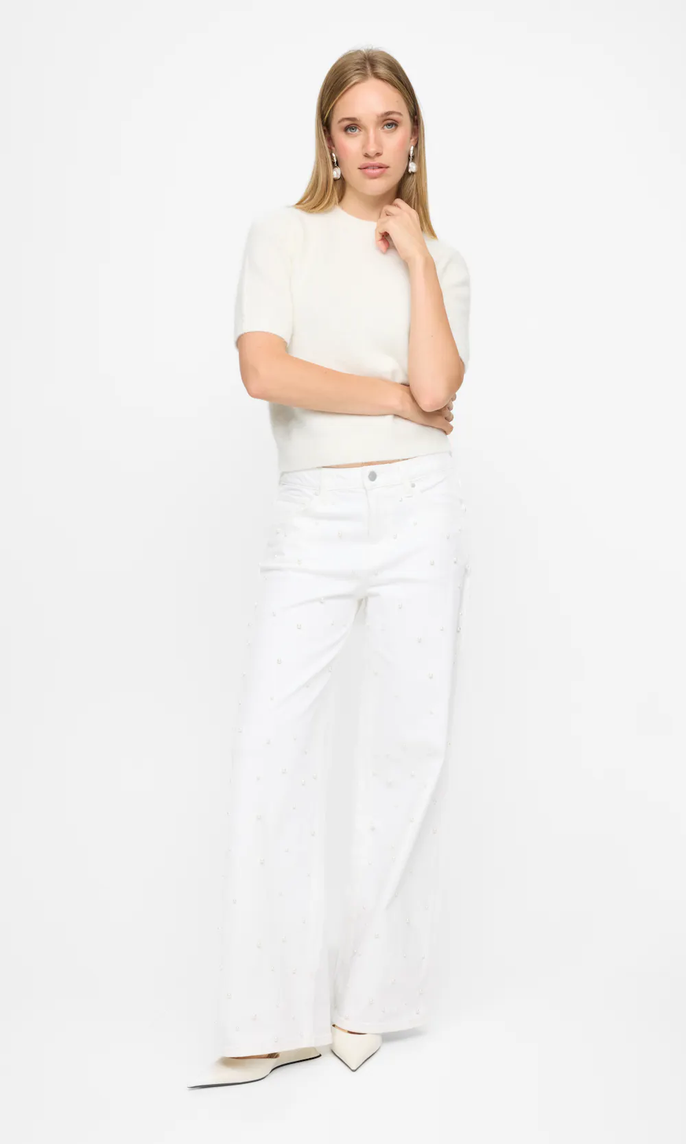 ユ*ケ様 新品 HYEON ヘヨン blossom pants ホワイト 7373740_900_f_m_mh_176_bikbok_