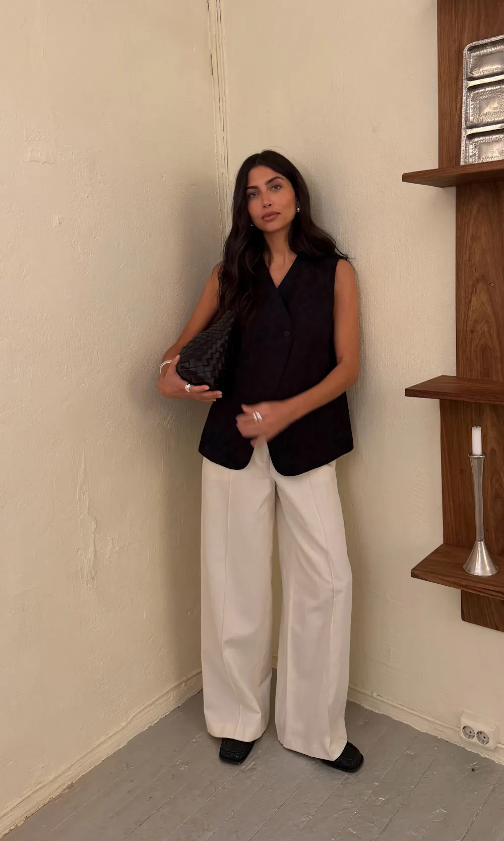 Off white PW Hazel | Women | Pants - Suit pants Bik Bok