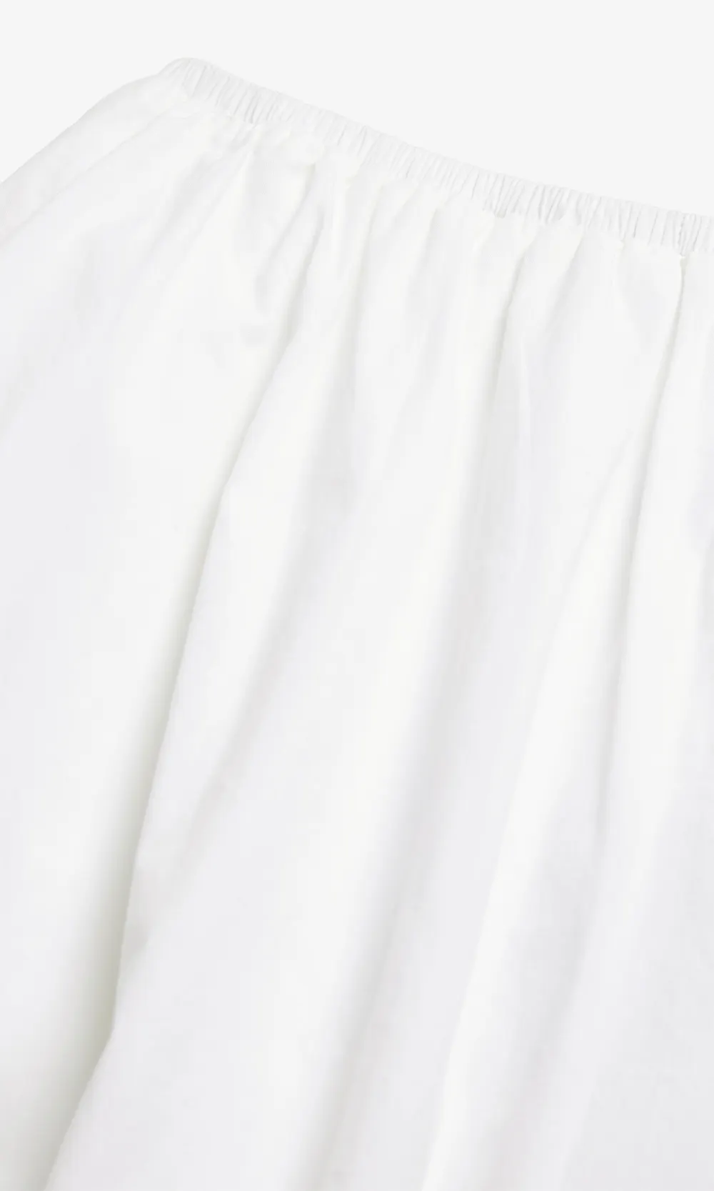 White NW Balloon skirt | Women | Skirts Bik Bok