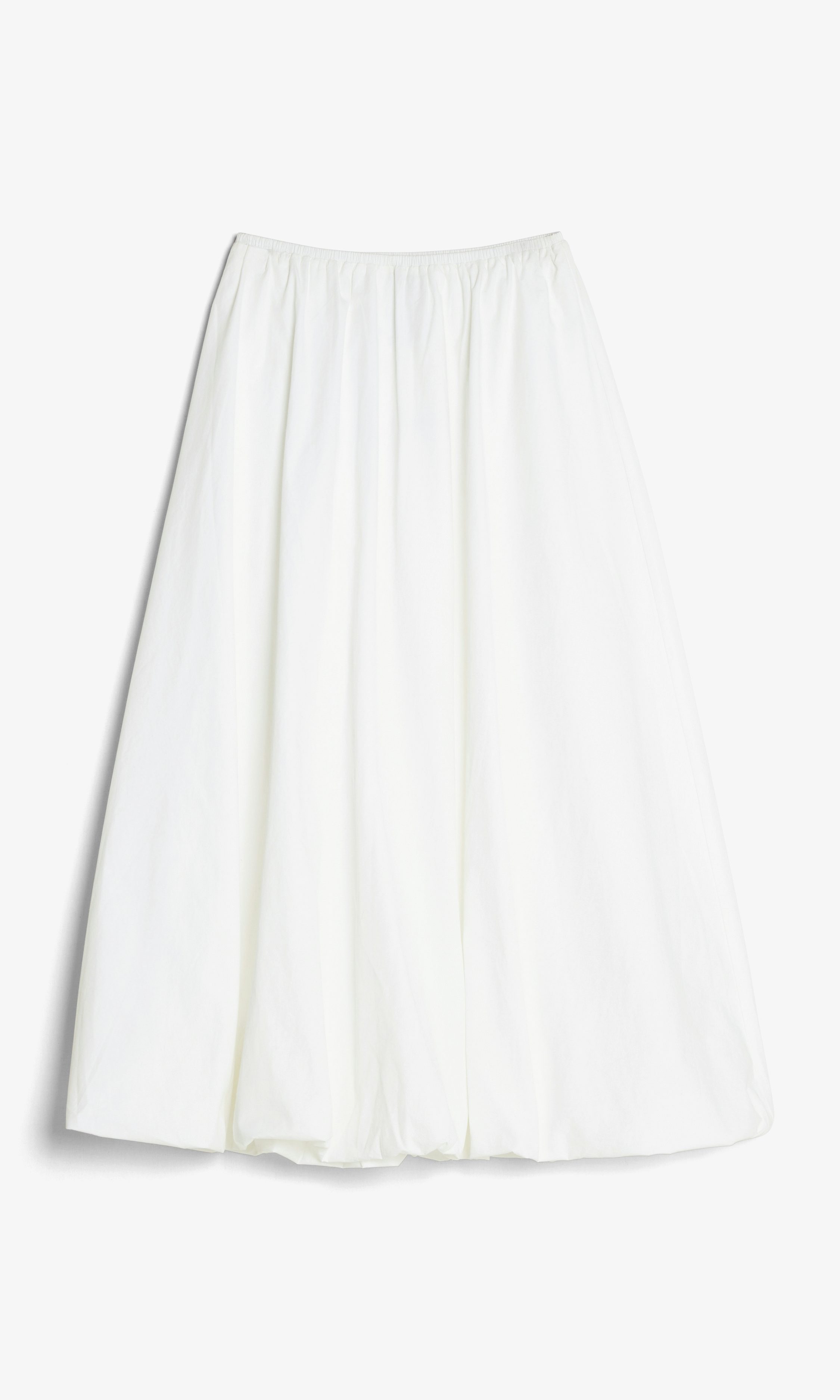White NW Balloon skirt | Women | Skirts Bik Bok