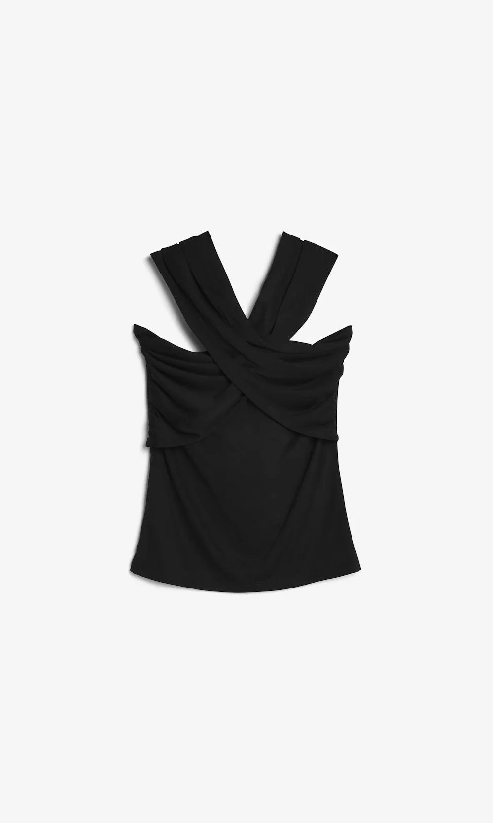 Black TT Crossed | Women | T-shirts & Tanktops - Tops Bik Bok