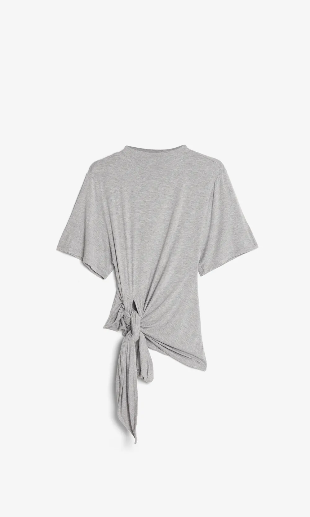 Grey melange TS Sammy | Women | T-shirts & Tanktops - T-shirts Bik Bok