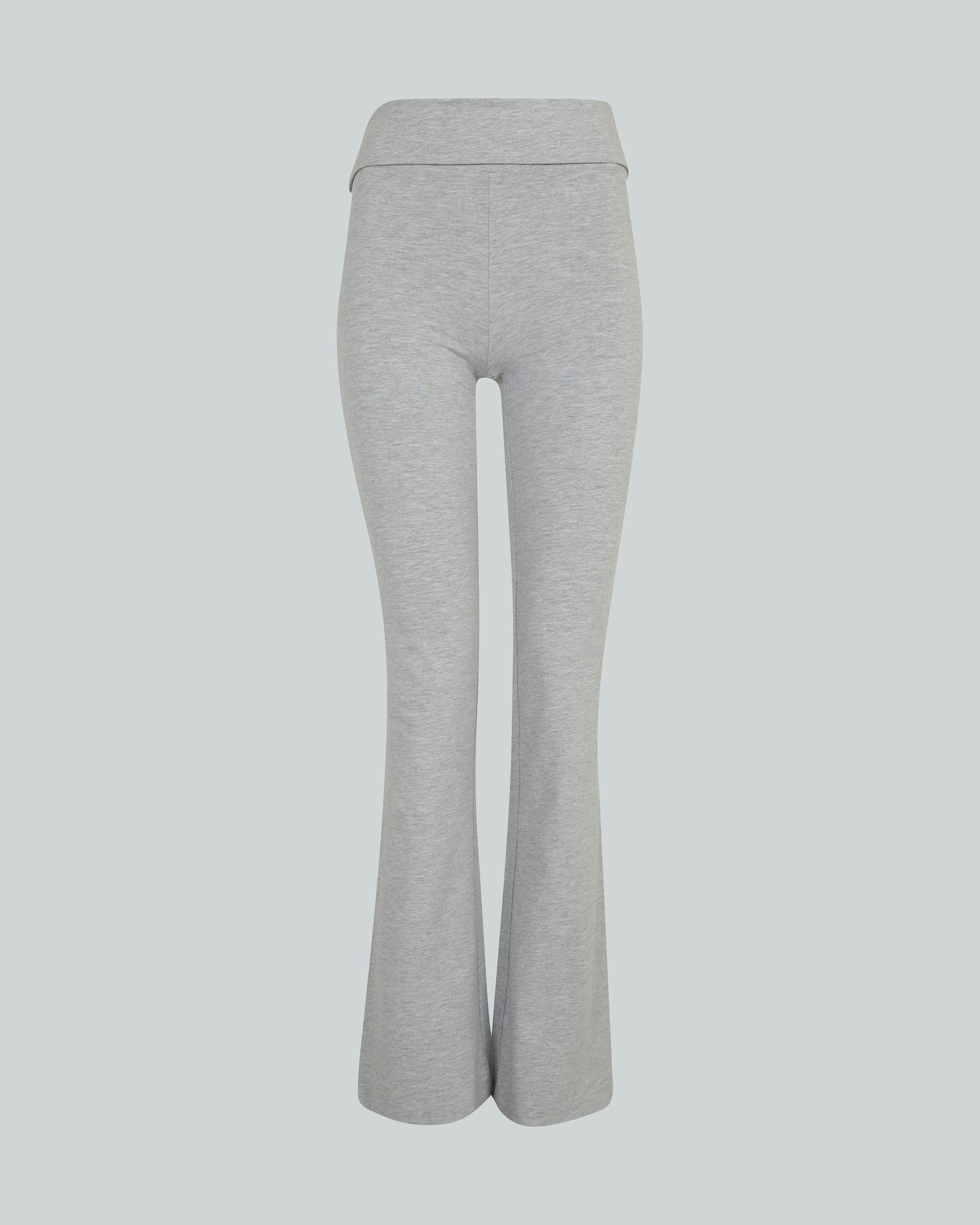 Buy U.S. CROWN Grey Net Stretchable Yoga Pant for Women at